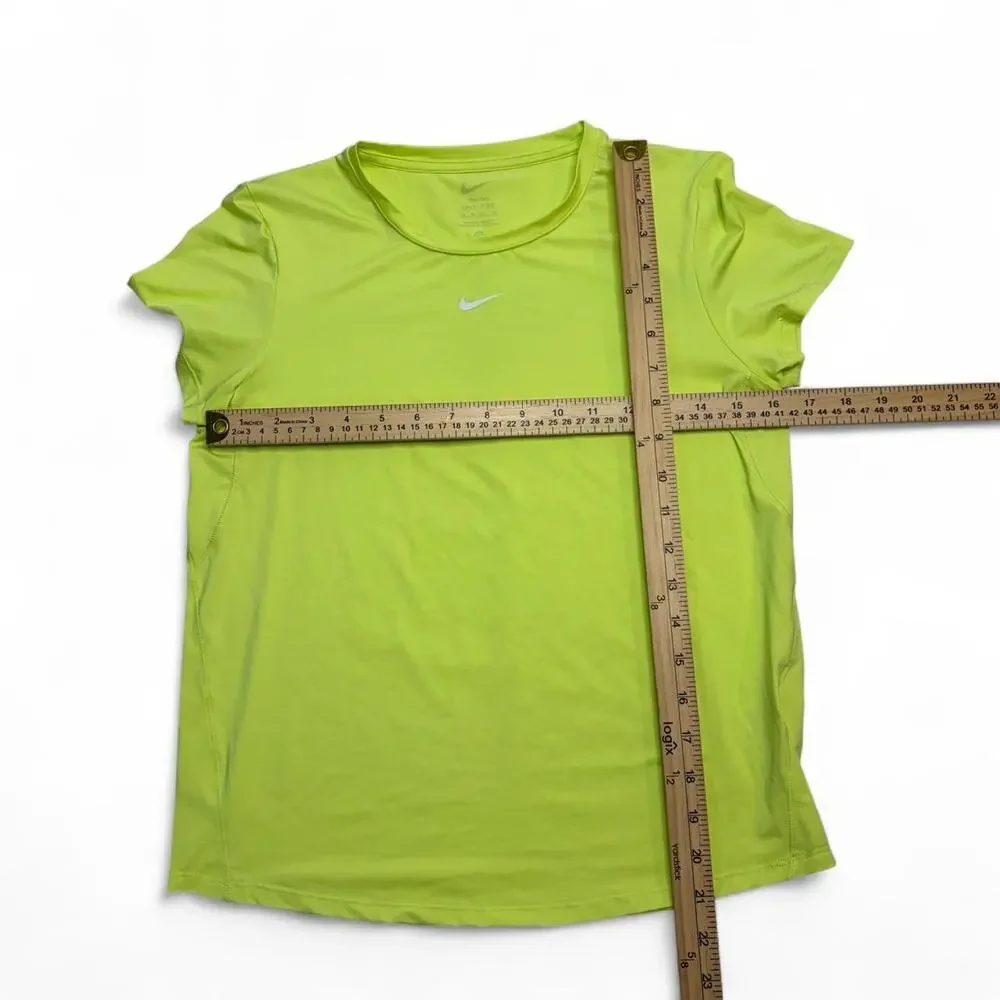 Nike One Dri-Fit neon yellow t-shirt in XS  workout material
